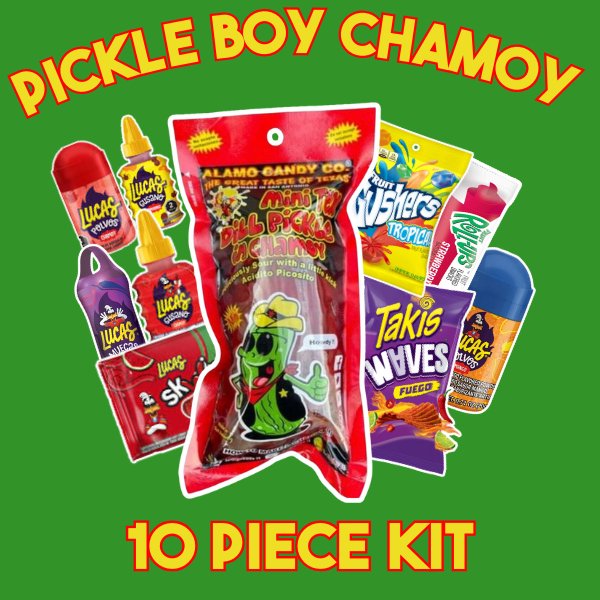 Chamoy Pickle Kit - 10 Pieces - Pickle Boy Chamoy