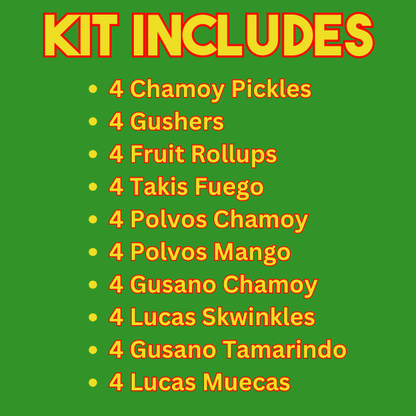 Chamoy Pickle Kit - Family Kit - 40 Pieces - Pickle Boy Chamoy